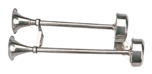 Krom Korna Çiftli Borulu 12 V 45 Cm