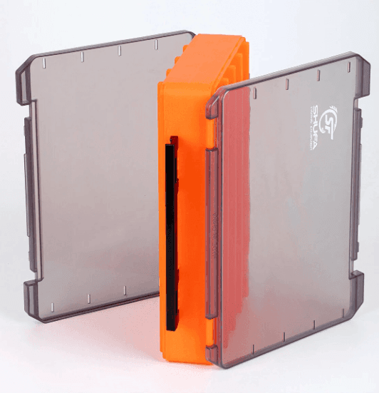 Shufa Lure Box Çift Taraflıkutu 255mm - Turuncuplasticbox F01 M