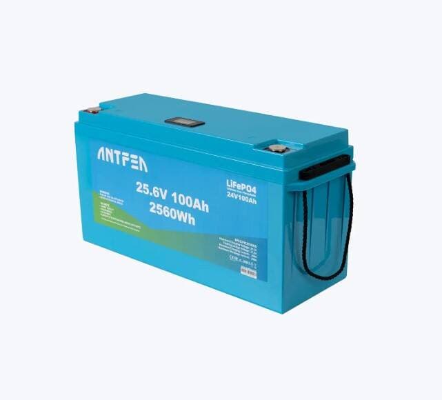 Antfea 25.6V 100Ah ABS Lityum Akü Akıllı Ekran Lifepo4