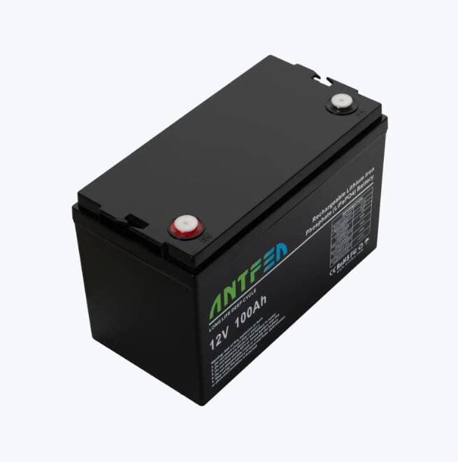 Antfea 12.8V100Ah ABS Lityum Akü Lifepo4