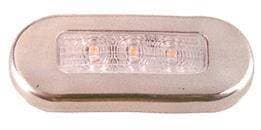 Merdiven Lambasi 12 V LED Krom Çerçeveli