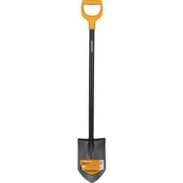 Fiskars Düz Bahçe Bel Küreği (sivri Uçlu)