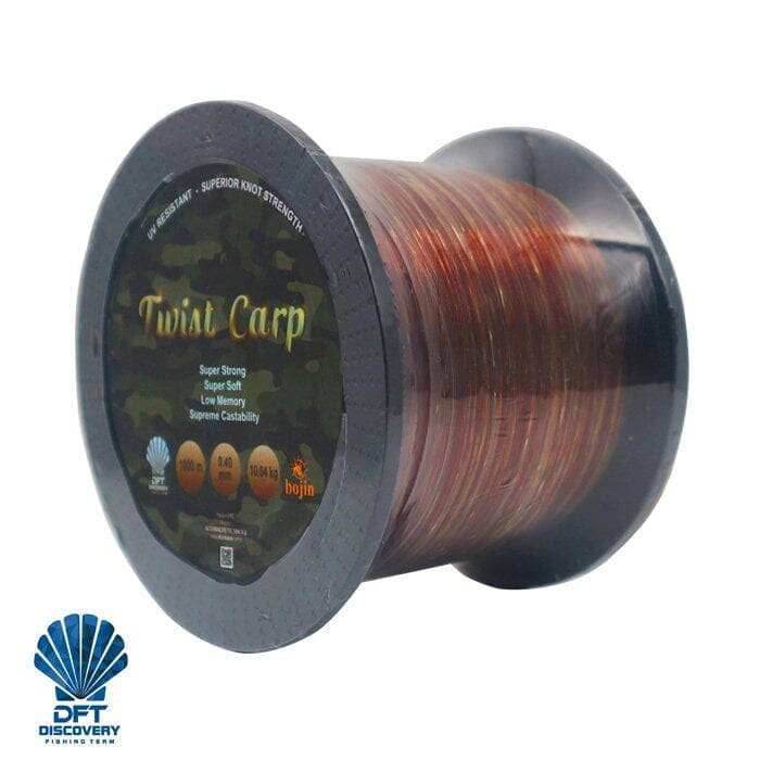 Dft Bojin Twistcarp Kahve-yşil 1000m 0.40mm Misina