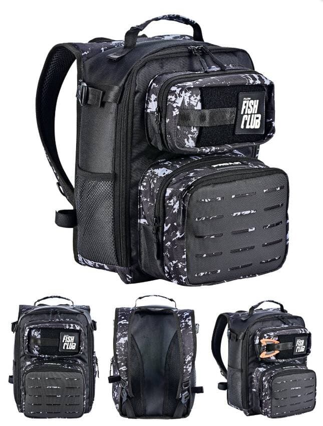 Fujin Proaji Back Pack Black Camo Balıkçı Çantası