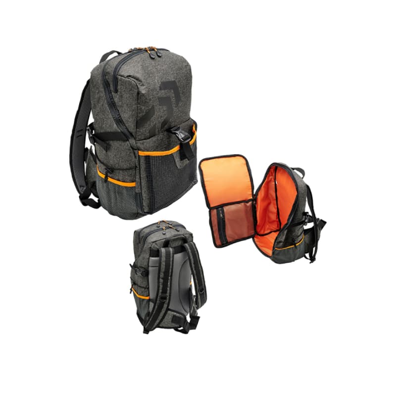DAIWA SIRT ÇANTASI 25L GRİ TURUNCU 50*30*15CM