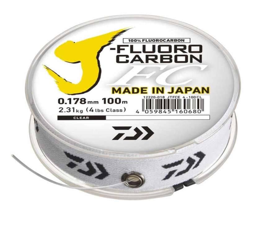 Daiwa J Fluorocarbon Leader 0.33MM 14LB 100M