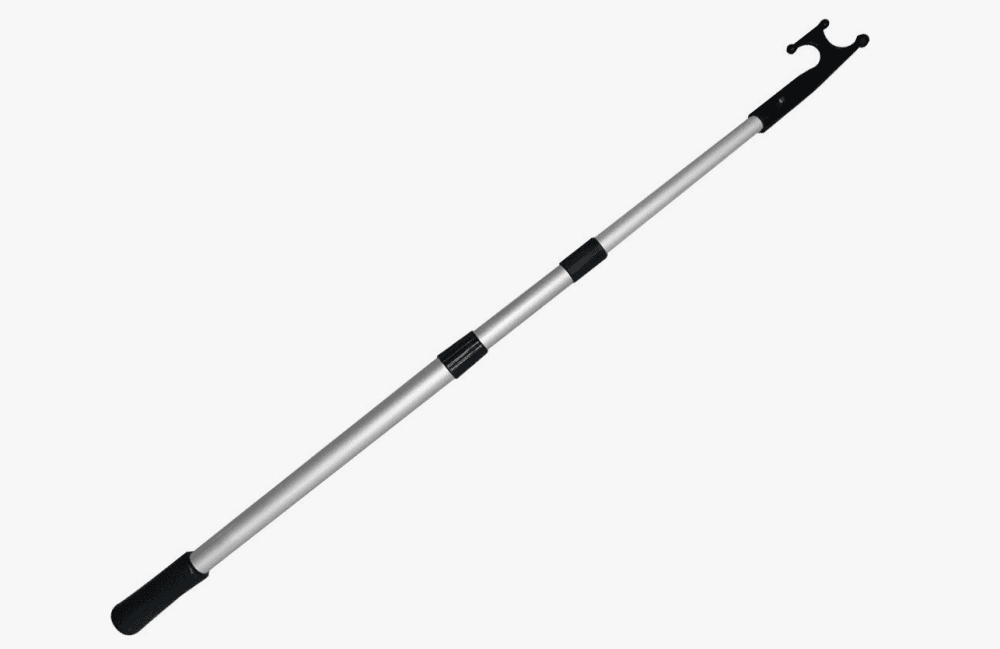 Teleskopik Gönder Kancasi Siyah 115-200 Cm