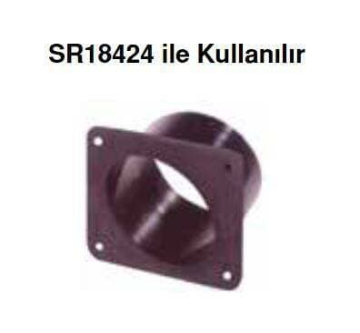 Havalandirma Çıkış Aparati 100 Mm