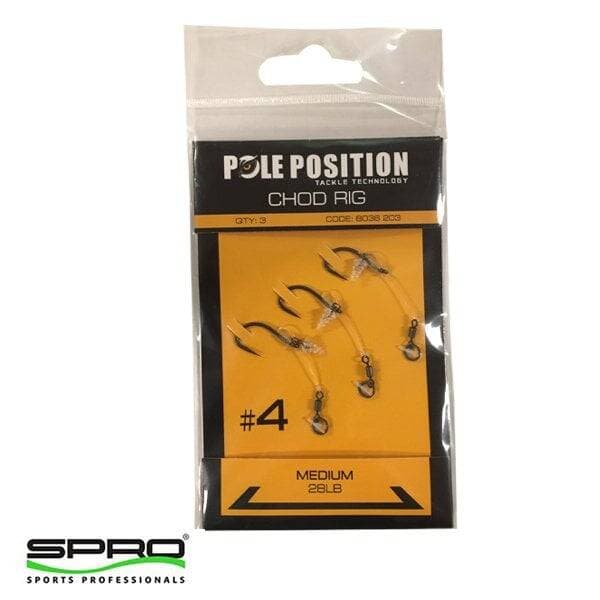 T.d. Spro Pole Position Chod Rigs Hazır Beden No4