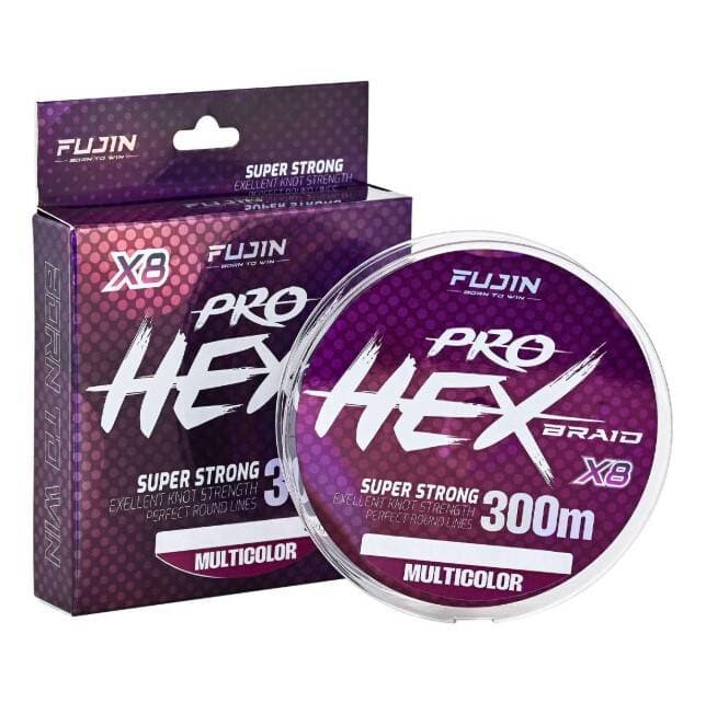 Fujin Pro Hex 8X 300Mt. Multicolor PE Line İp Misina