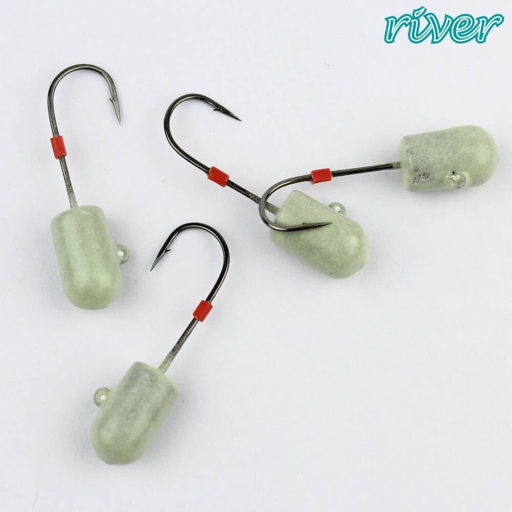 River Hunter Jig Head Glow
