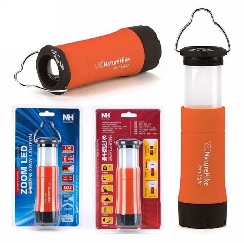 Naturehike 3IN1 Multifonksiyonel LED Kamp Lambası