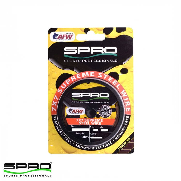 Spro Super Steel Afw Wire Lider Misina 18kg 0.46mm 4m