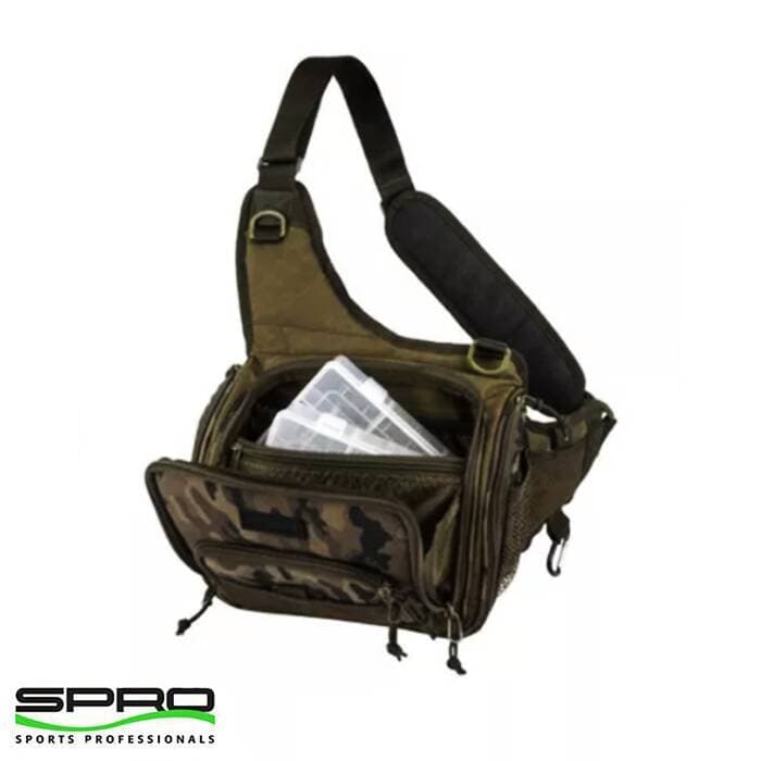 Spro Double Kamuflaj 27x11x27cm Omuz Çantası