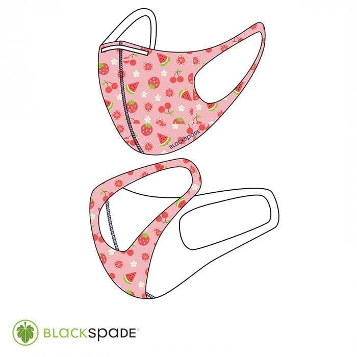 Blackspade Çocuk Koruyucu Maske Meyve Desen S1