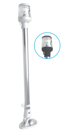 Işıklı Bayrak Direği Boy:60 Cm 12 V