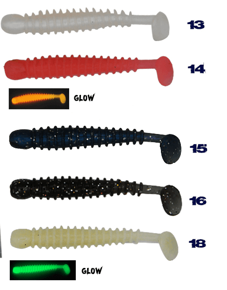Cultiva 82906 Ring Kick Tail 5 Cm LRF Silikonu