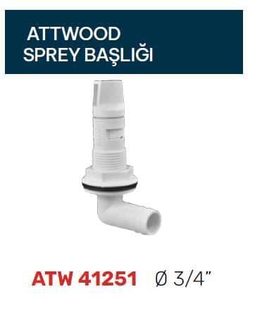 Attwood- Aerator Spray Head Cn