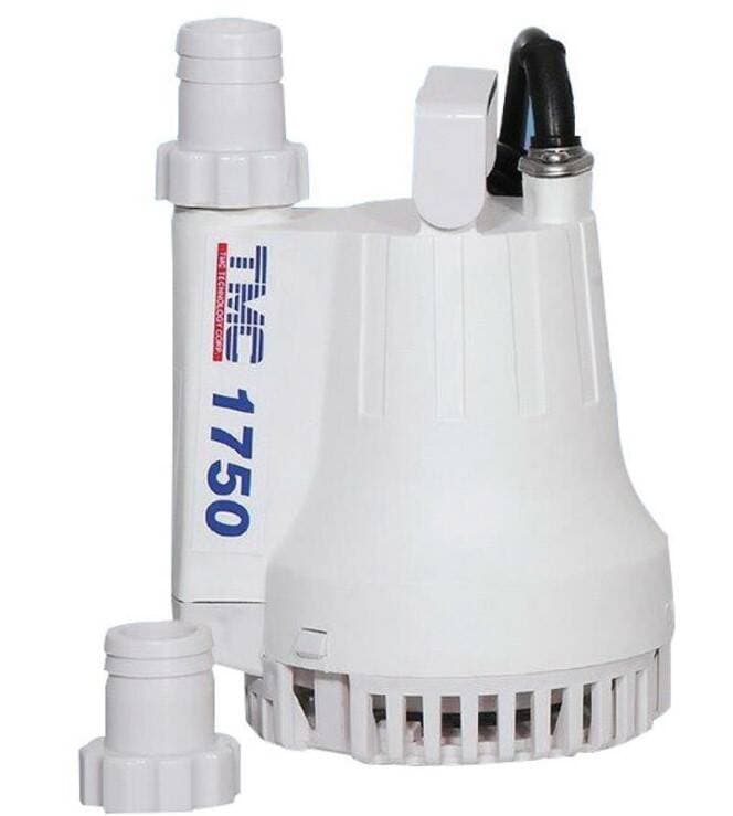 Tmc Sintine Pompasi Üst Çıkışlı 1750 Gph 12 V