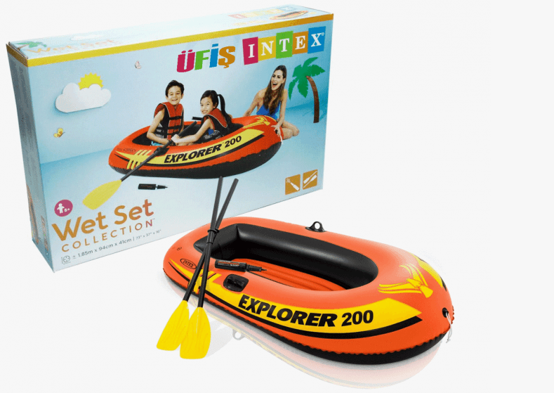 Intex 58332 Explorer 200 Bot+kürek+pompa Set211cm