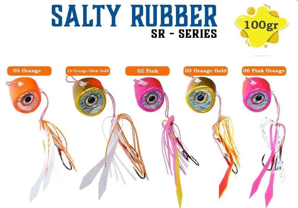 Fujin Salty Rubber 100gr Sr Serisi Tai Rubber Set