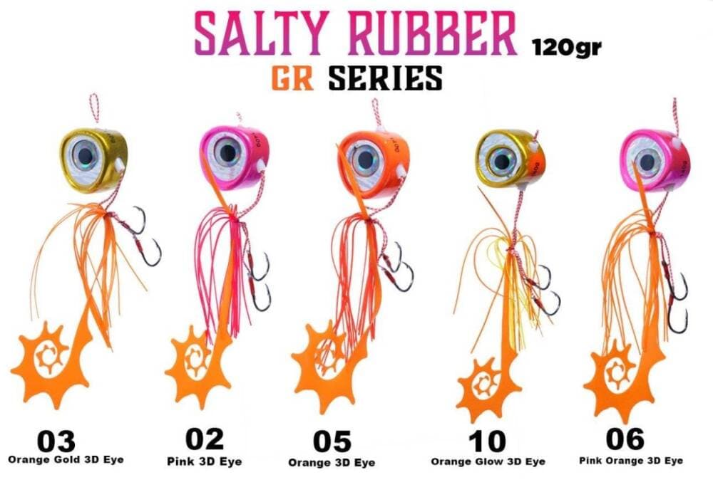Fujin Salty Rubber 120gr Gr Serisi Tai Rubber Set