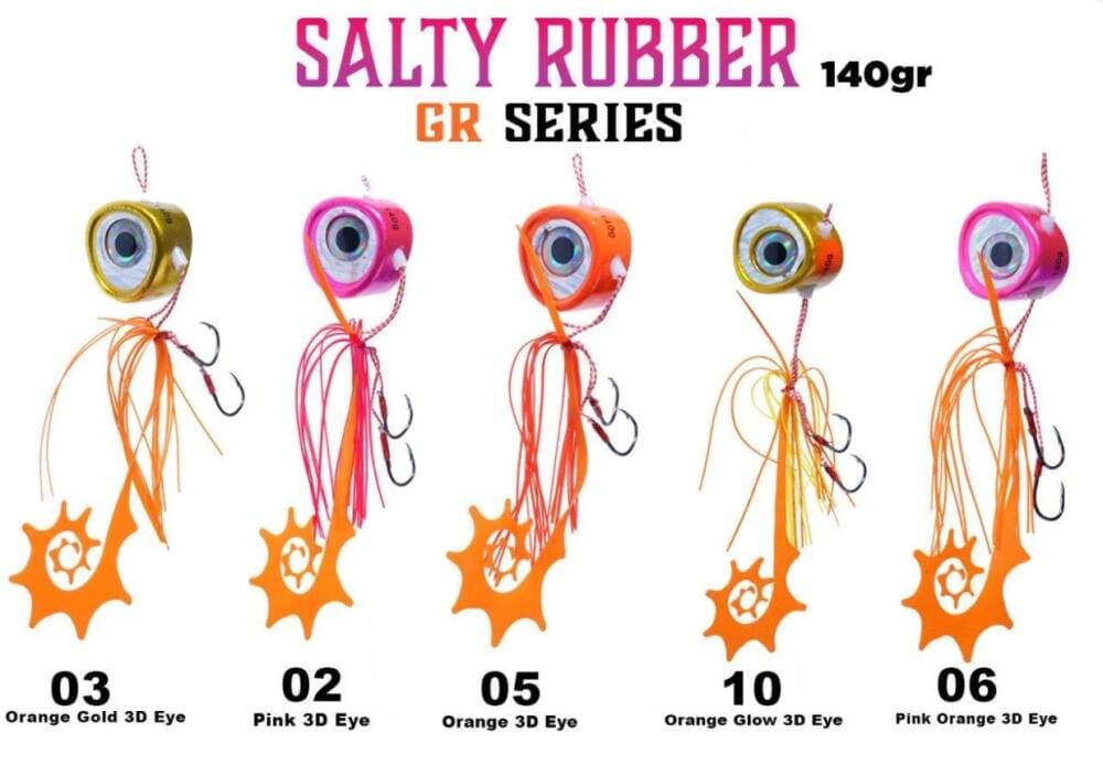 Fujin Salty Rubber 140gr Gr Serisi Tai Rubber Set