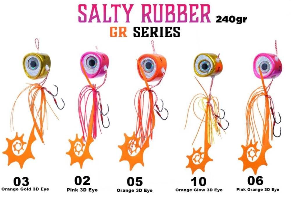 Fujin Salty Rubber 240gr Gr Serisi Tai Rubber Set