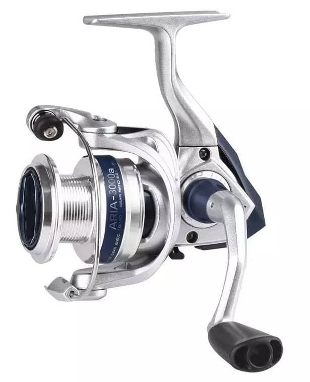 Okuma Aria-3000a Painting Silver 1BB Spin Olta Makinesi