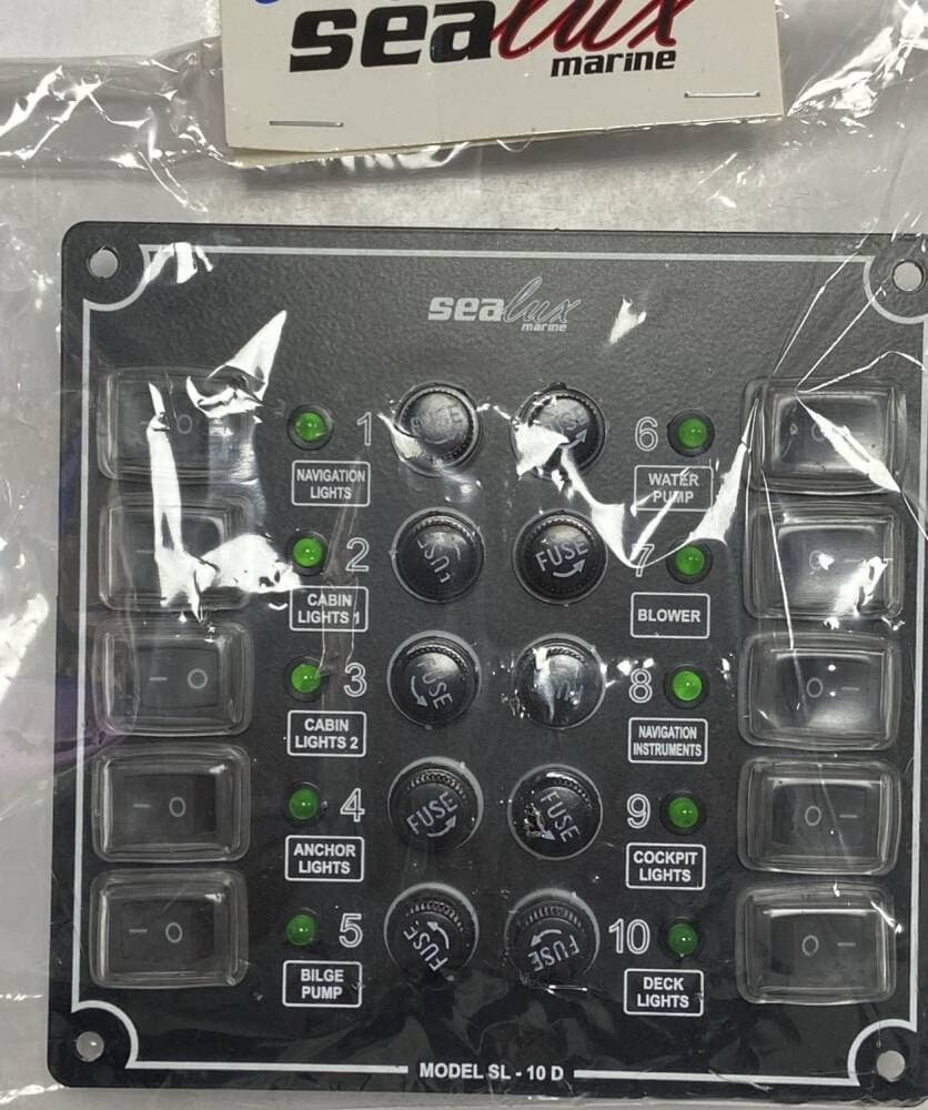 Switch Panel 10 Anahtarli İzoleli Küçük