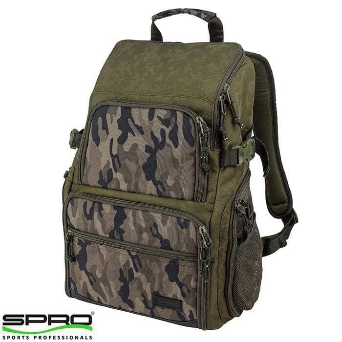 Spro Double Kamuflaj 33x20x45cm Sırt Çantası