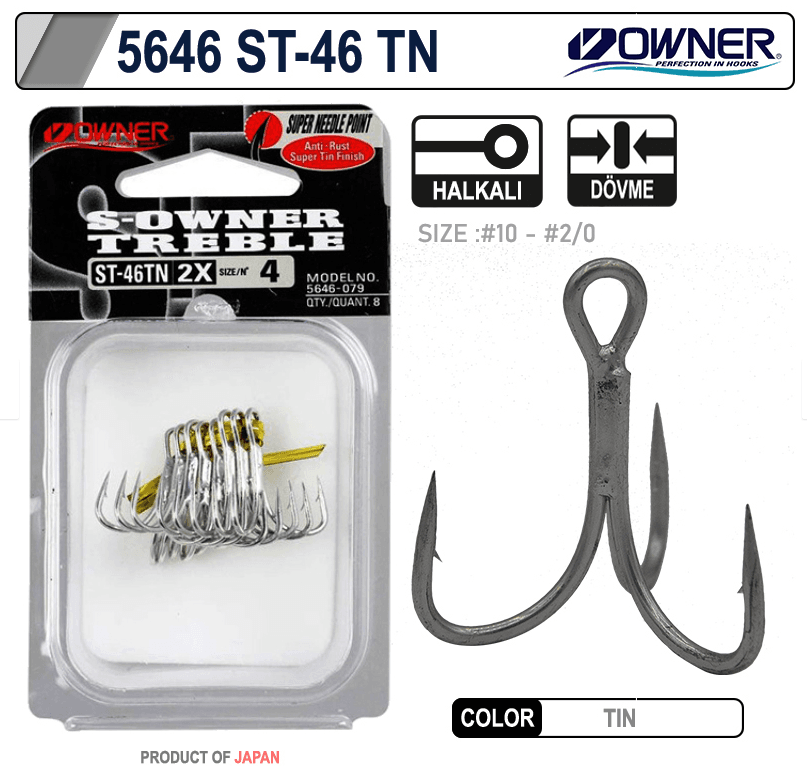 Owner St-46tn Tin Çarpma İğne No:8