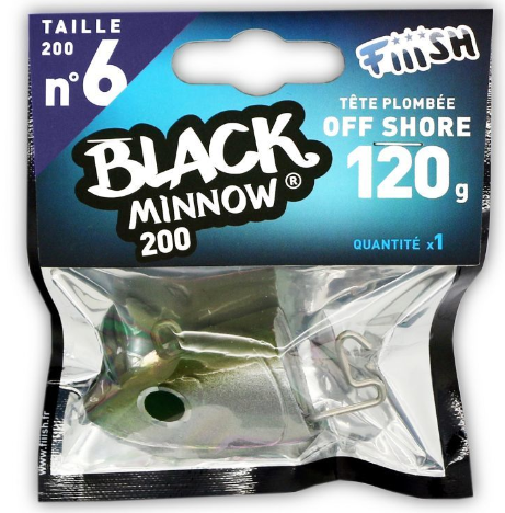 Fiiish Black Minnow Bm200/6 Bm040 120gr Kaki Jig Head