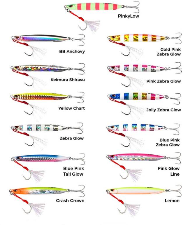 Fujin Metal Cast 20gr Light Jig Metal Yem