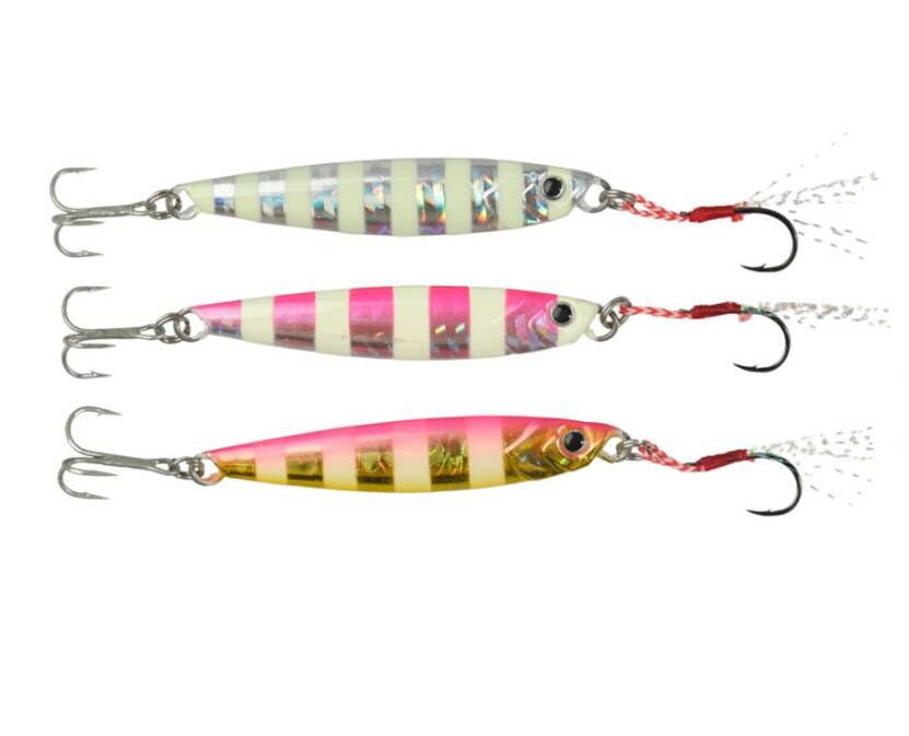 Ryuji Jig King Zebra Mix 3 Adet Jig Yem